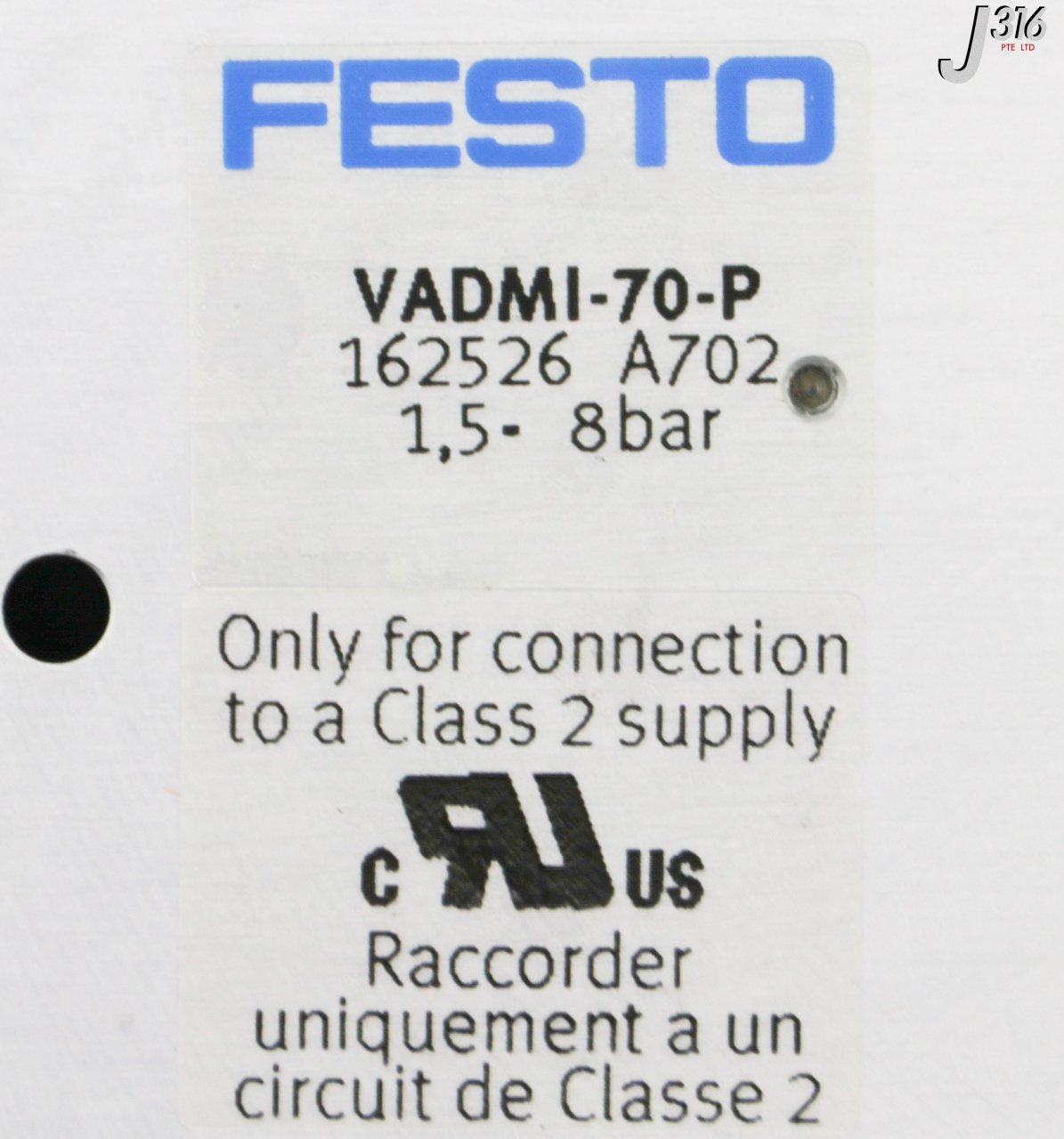 mty 様 31544 FESTO VACUUM GENERATOR, 162526 (NEW) VADMI-70-P | eBay